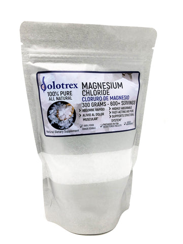 Image of Dolotrex Magnesium Chloride Supplement Pure Food grade flakes for Muscle Pain - 300g