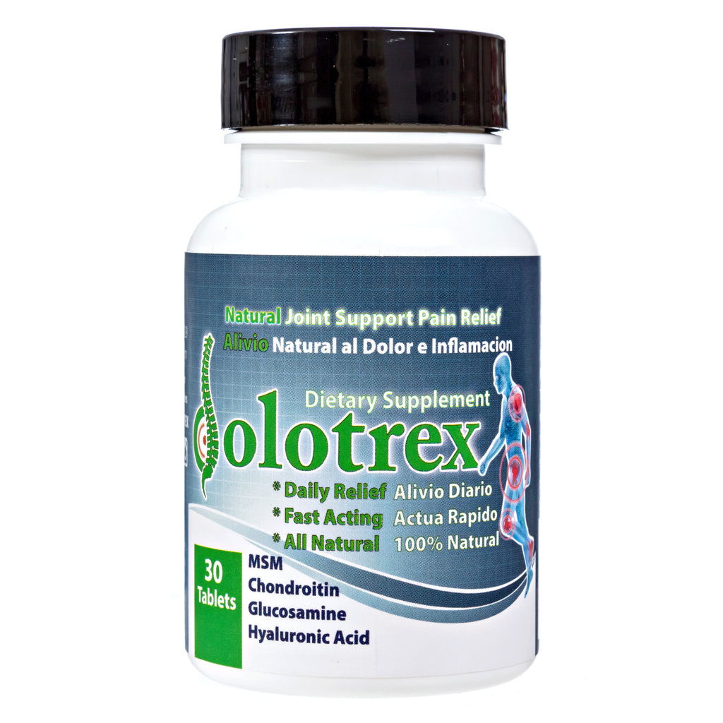 Dolotrex Pain and Inflammation Relief Natural Supplement Fast Acting and Safe - 30 Tablets